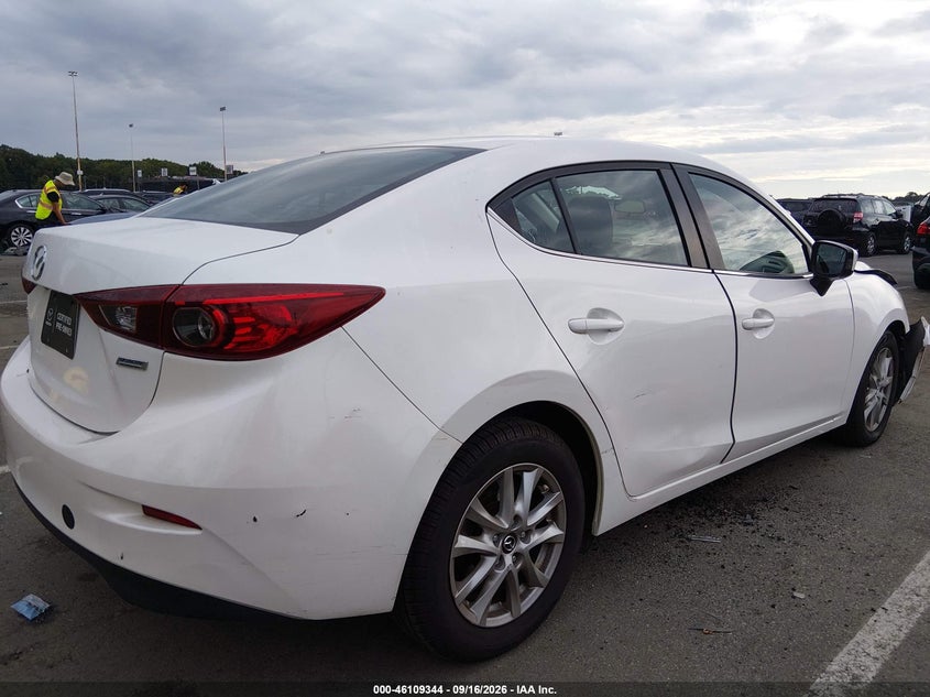 Vin: jm1bm1u70g1297995, lot: 46609060, mazda mazda3 i sport 20164