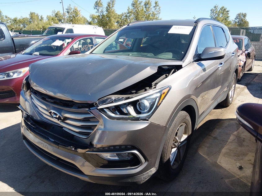 Vin: 5nmzudlb5jh069929, lot: 46609070, hyundai santa fe sport 2.4l 20182