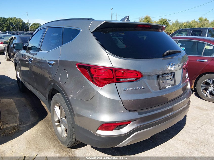 Vin: 5nmzudlb5jh069929, lot: 46609070, hyundai santa fe sport 2.4l 20183