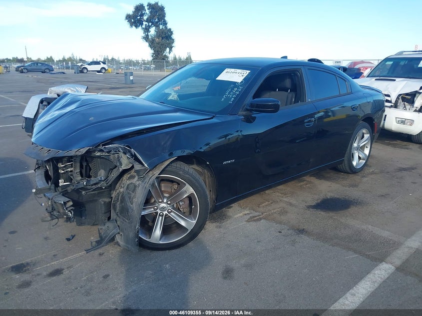 Vin: 2c3cdxct2jh243150, lot: 46609071, dodge charger r/t rwd 20182