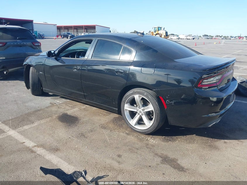 Vin: 2c3cdxct2jh243150, lot: 46609071, dodge charger r/t rwd 20183