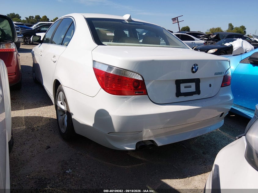 BMW 525I 2007 VIN WBANE53537CY04245