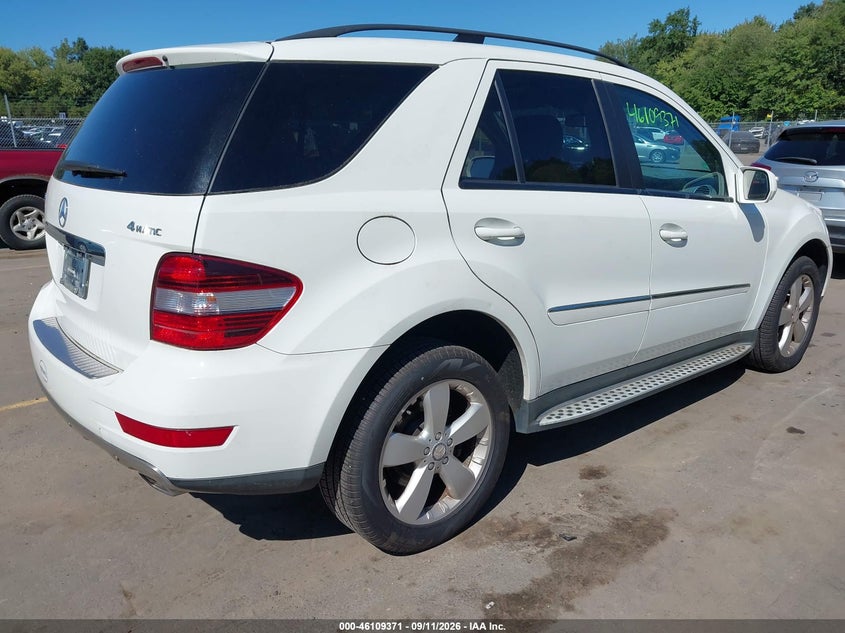 2009 MERCEDES-BENZ ML 350 auction photo 4