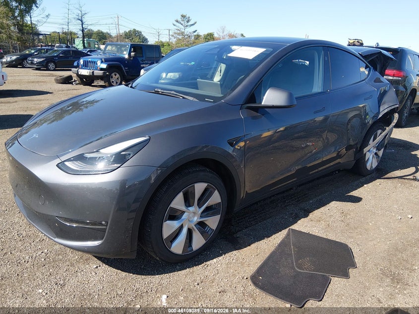 Vin: 7saygdee8pf839158, lot: 46609105, tesla model y awd/long range dual motor all-wheel drive 20232