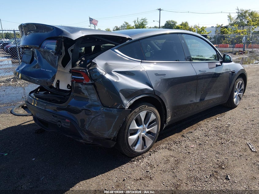 Vin: 7saygdee8pf839158, lot: 46609105, tesla model y awd/long range dual motor all-wheel drive 20234