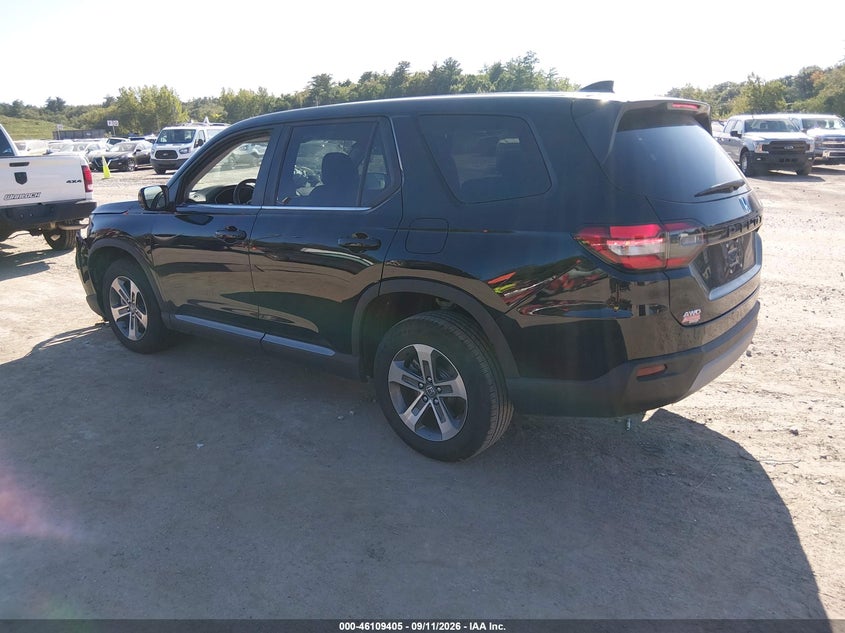 Vin: 5fnyg1h48sb144332, lot: 46609122, honda pilot ex-l 20253