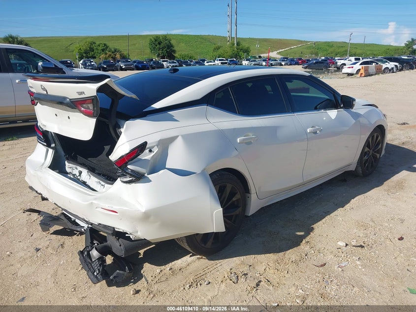 Vin: 1n4aa6ev0pc507973, lot: 46609126, nissan maxima sr xtronic cvt 20234