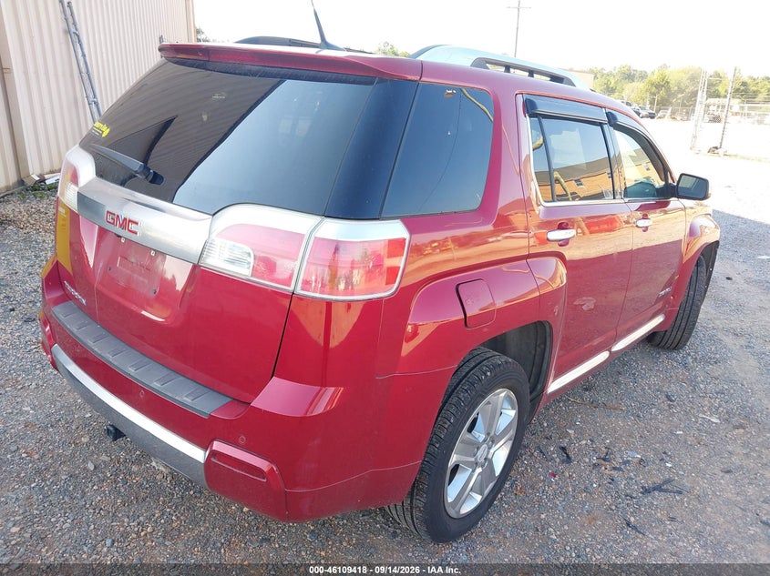 Vin: 2gkalyek4d6126318, lot: 46609134, gmc terrain denali 20134