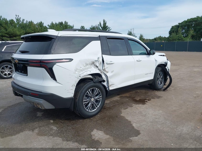 Vin: 1gnergks7tj210992, lot: 46609140, chevrolet traverse fwd lt 20264