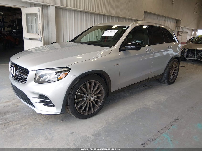 Vin: wdc0g6eb1kf586937, lot: 46609144, mercedes-benz amg glc 43 4matic 20192