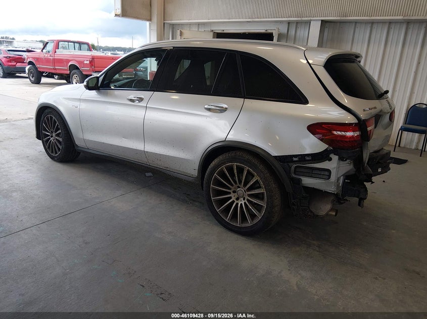 Vin: wdc0g6eb1kf586937, lot: 46609144, mercedes-benz amg glc 43 4matic 20193
