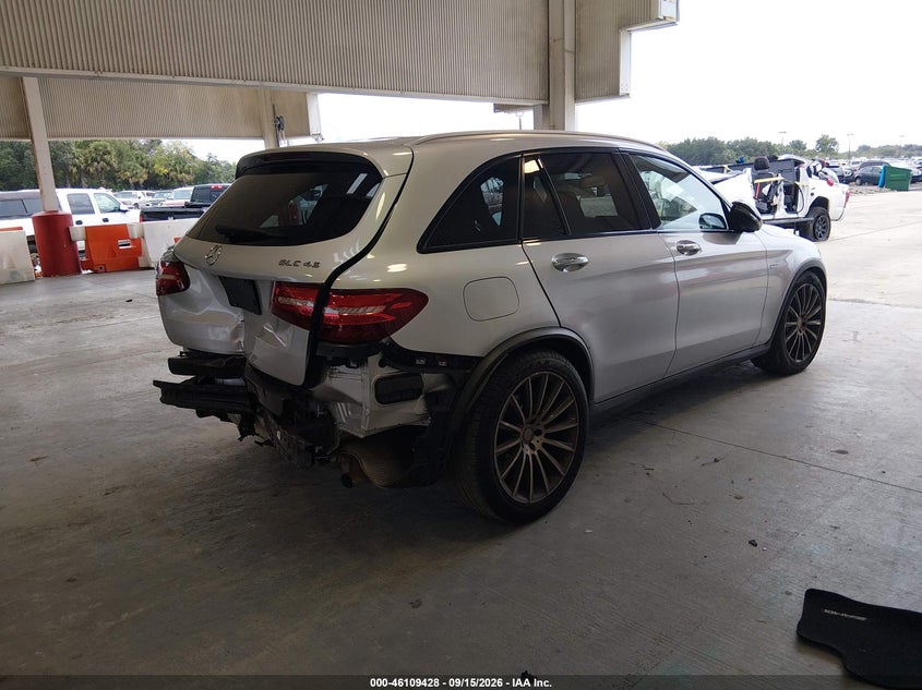 Vin: wdc0g6eb1kf586937, lot: 46609144, mercedes-benz amg glc 43 4matic 20194