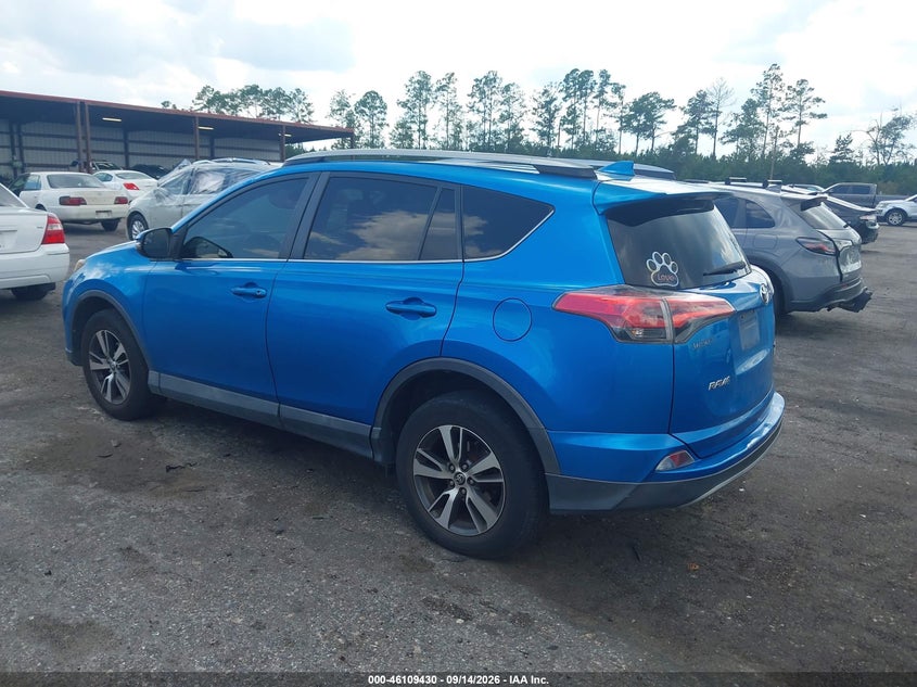 Vin: 2t3rfrev5hw588516, lot: 46609146, toyota rav4 xle 20173