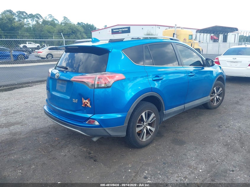 Vin: 2t3rfrev5hw588516, lot: 46609146, toyota rav4 xle 20174