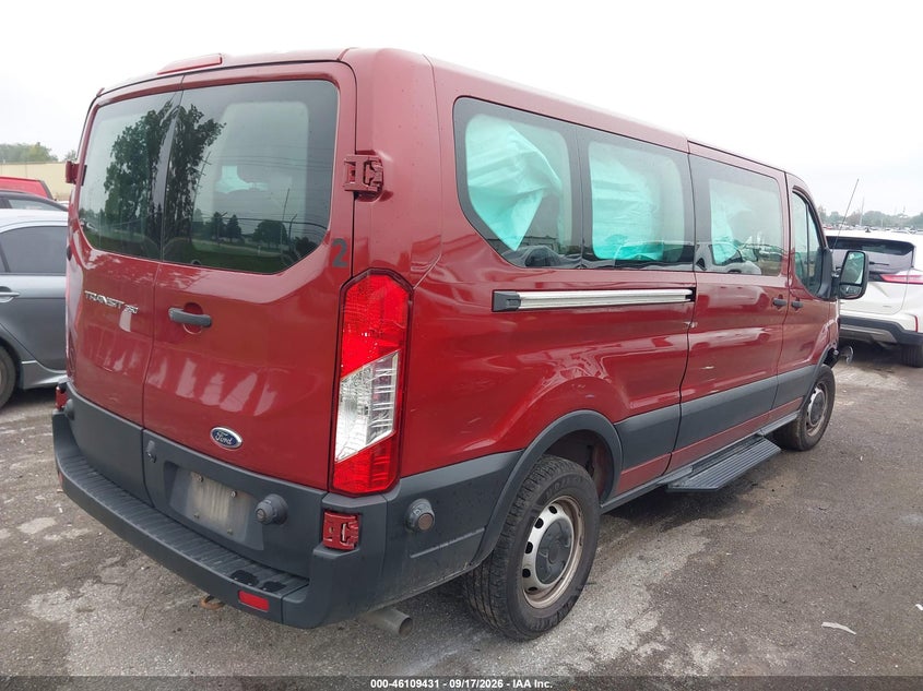 Vin: 1fbax2y84lkb16496, lot: 46609147, ford transit-350 passenger van 20204