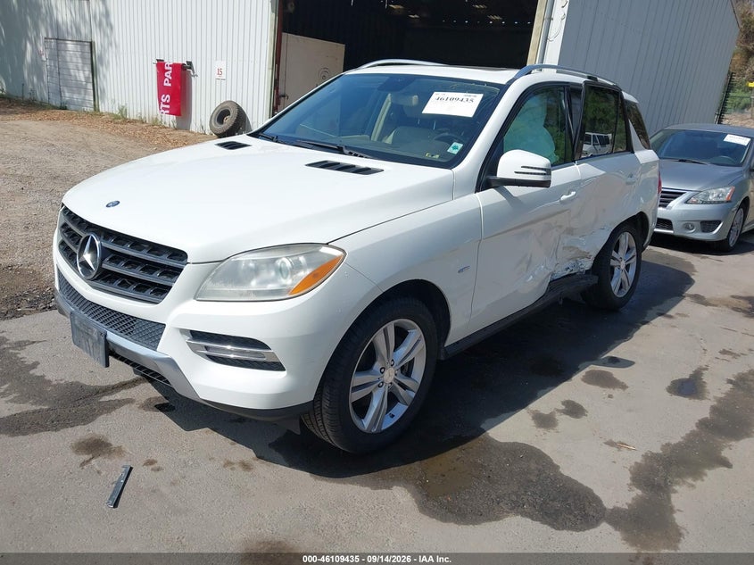 Vin: 4jgda5hb3ca005804, lot: 46609151, mercedes-benz ml 350 4matic 20122