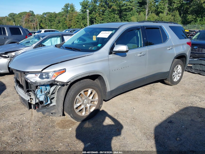 Vin: 1gnevgkw0lj247400, lot: 46609165, chevrolet traverse awd lt cloth 20202