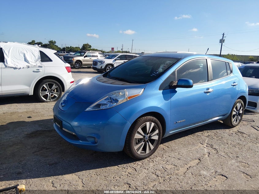 Vin: 1n4az0cp5dc416915, lot: 46609170, nissan leaf sl 20132