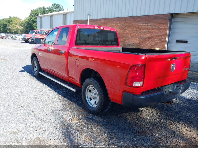 Vin: 1c6rr7fg2ls108453, lot: 46609171, ram 1500 classic tradesman  4x4 6'4 box 20203