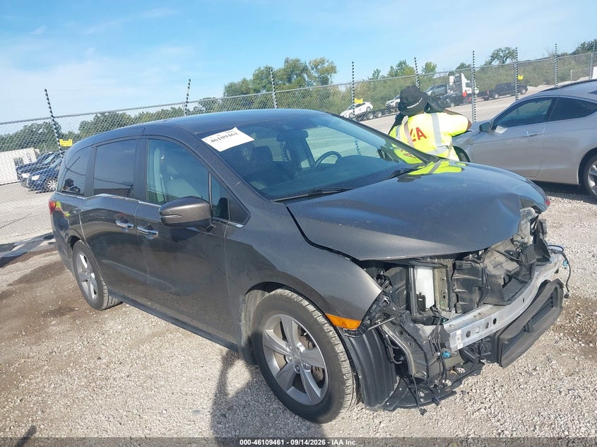 Vin: 5fnrl6h50kb020495, lot: 46609177, honda odyssey ex 2019 img_1