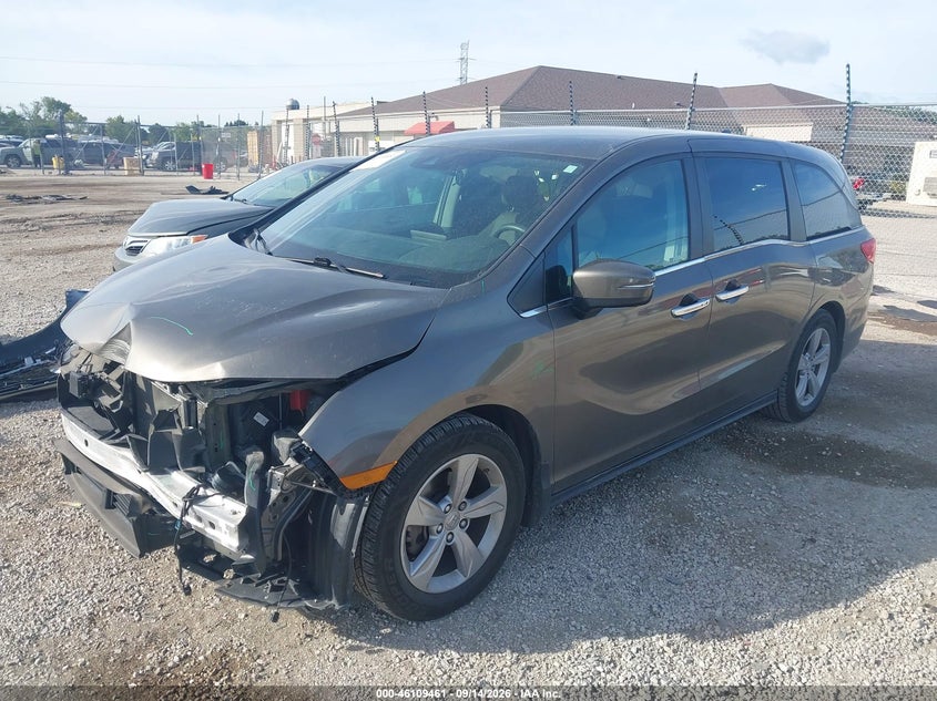 Vin: 5fnrl6h50kb020495, lot: 46609177, honda odyssey ex 20192
