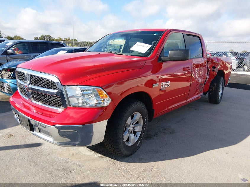 Vin: 1c6rr6tt4ls103394, lot: 46609188, ram 1500 classic slt  4x2 6'4 box 20202