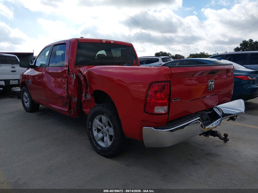 Vin: 1c6rr6tt4ls103394, lot: 46609188, ram 1500 classic slt  4x2 6'4 box 20203