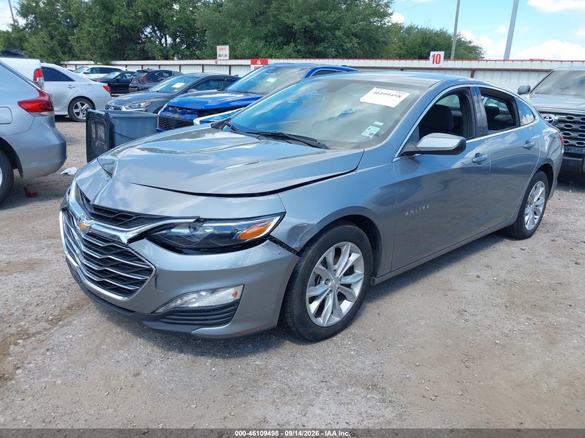 2023 Chevrolet Malibu Fwd 1Lt, Front End, IAAI, VIN 1G1ZD5ST0PF186686 — photo 2