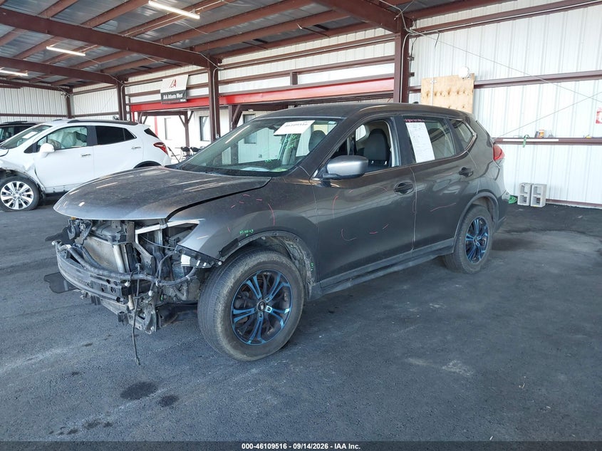 Vin: knmat2mt3hp570024, lot: 46609232, nissan rogue s 20172
