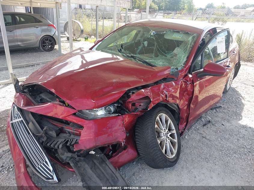 Vin: 3fa6p0h70hr371801, lot: 46609233, ford fusion se 20172