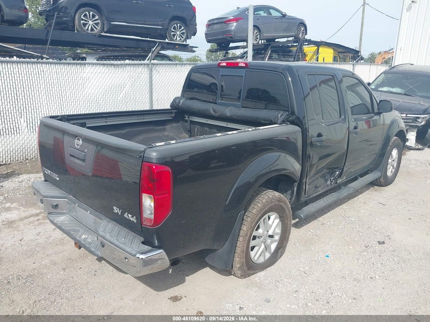 Vin: 1n6ad0ev0jn726617, lot: 46609236, nissan frontier sv 20184