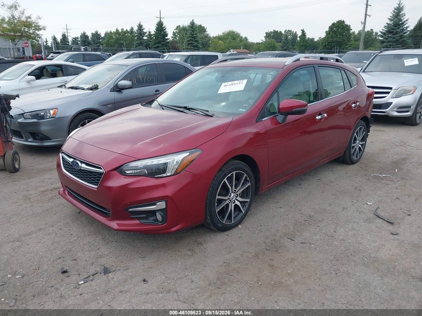 Vin: 4s3gtau63h3734104, lot: 46609239, subaru impreza 2.0i limited 20172