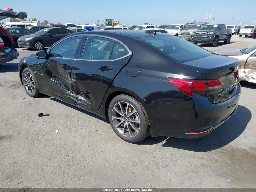 Vin: 19uub2f38ga012900, lot: 46609247, acura tlx v6 20163