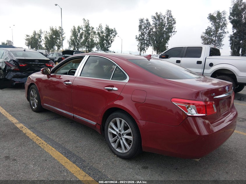 Vin: jthbk1eg0a2345175, lot: 46609250, lexus es 350 20103