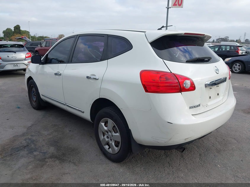 Vin: jn8as5mt5dw515938, lot: 46609263, nissan rogue s 20133
