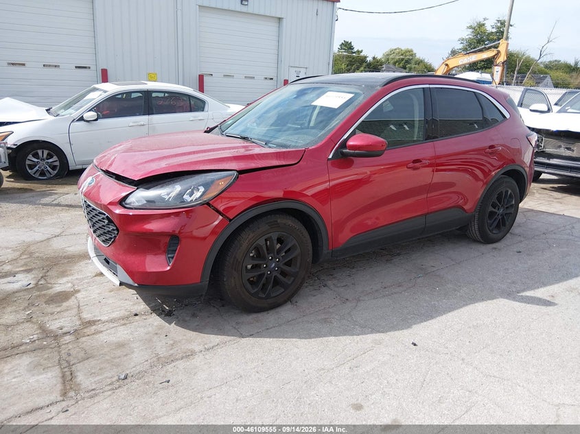 Vin: 1fmcu0g6xlua70383, lot: 46609271, ford escape se 20202