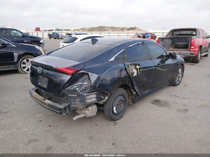 Vin: 19xfc1f31ke014332, lot: 46609272, honda civic ex 20194