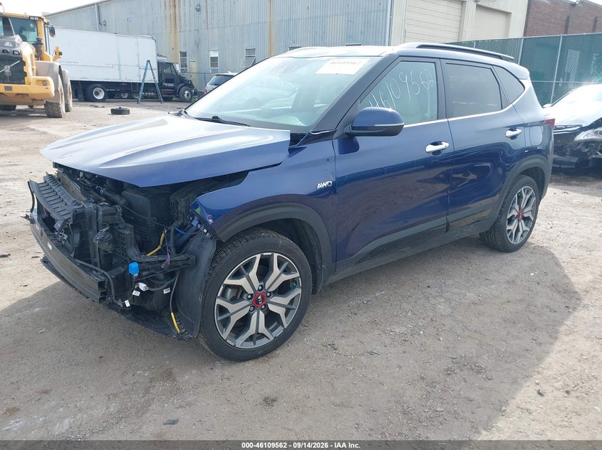 Vin: kndetca21m7052491, lot: 46609277, kia seltos sx turbo 20212