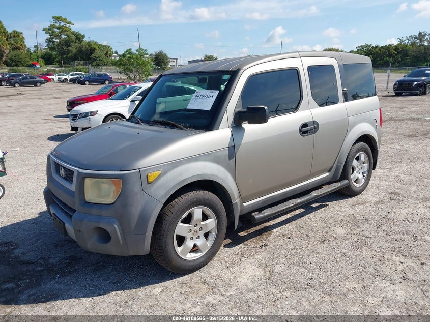 HONDA ELEMENT 2004 VIN 5J6YH18584L010176