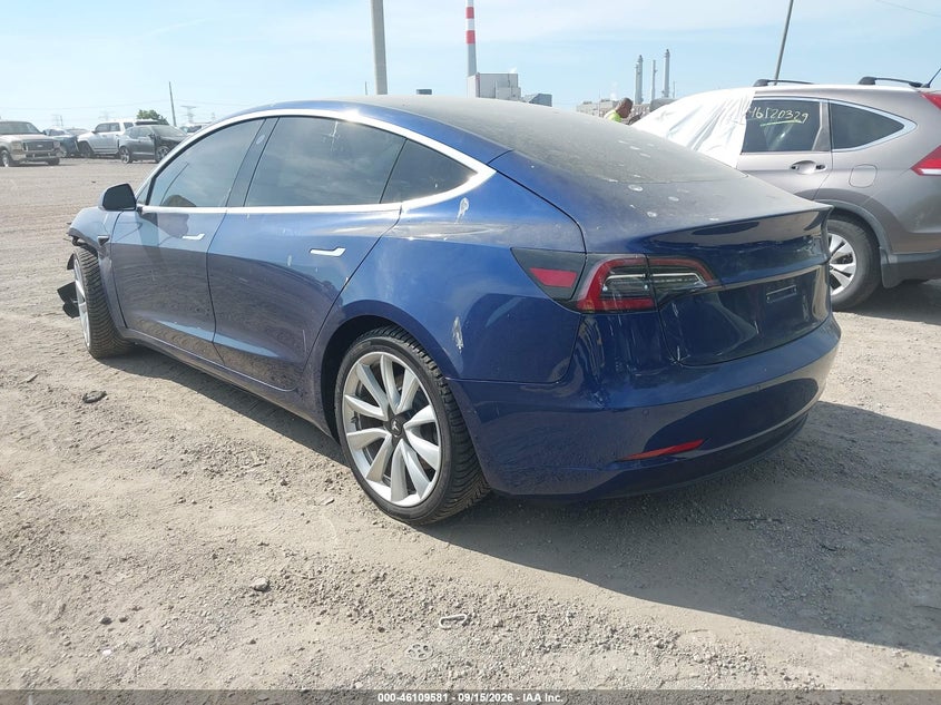 Vin: 5yj3e1eb7lf787498, lot: 46609297, tesla model 3 long range dual motor all-wheel drive 20203