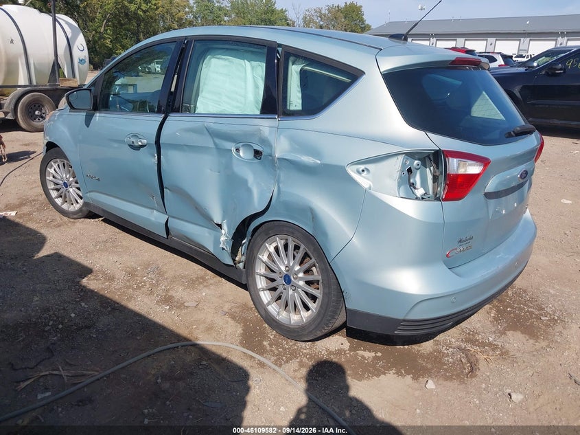 Vin: 1fadp5bu7dl552177, lot: 46609298, ford c-max hybrid sel 20133