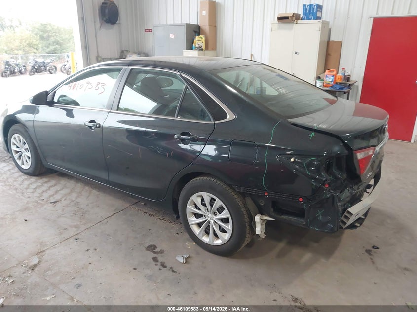 Vin: 4t1bf1fk6hu662896, lot: 46609299, toyota camry le 20173