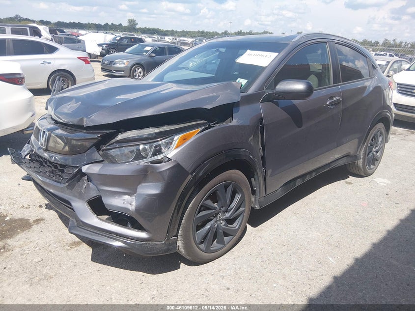 Vin: 3czru5h13nm744714, lot: 46609328, honda hr-v 2wd sport 20222