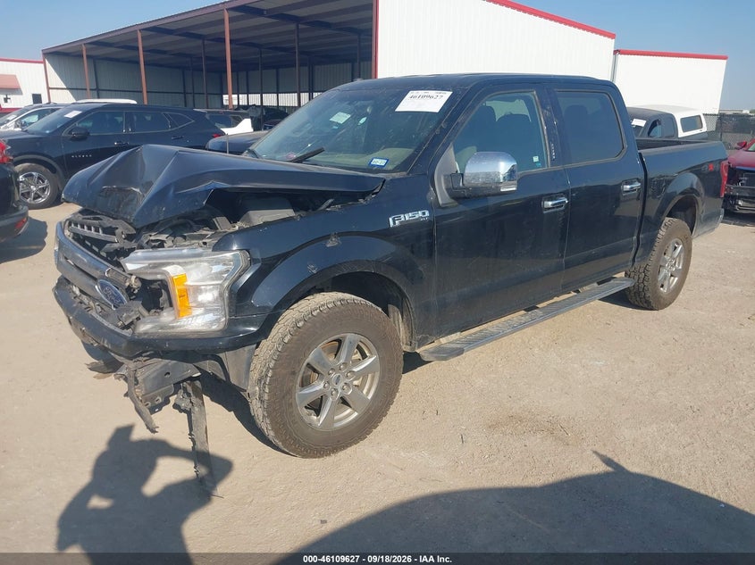 Vin: 1ftew1eg3jfa05675, lot: 46609343, ford f-150 xlt 20182