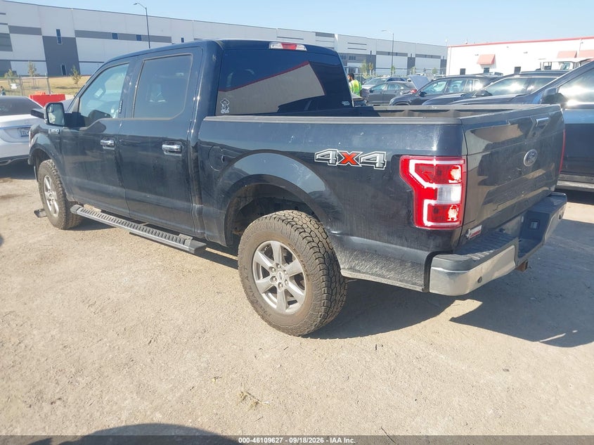 Vin: 1ftew1eg3jfa05675, lot: 46609343, ford f-150 xlt 20183