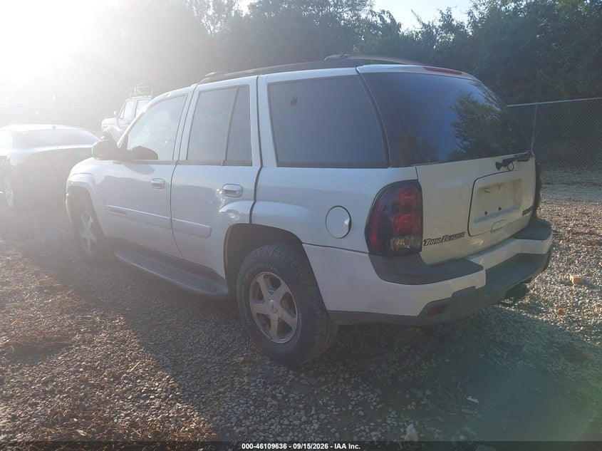 CHEVROLET TRAILBLAZER 2003 VIN 1GNDT13S032360767