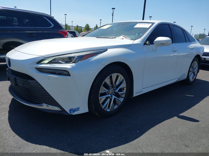 Vin: jtdaaaaa8ma002951, lot: 46609355, toyota mirai xle 20212