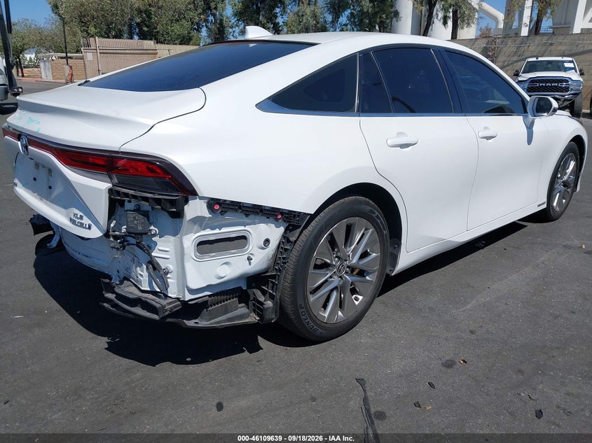 Vin: jtdaaaaa8ma002951, lot: 46609355, toyota mirai xle 20214