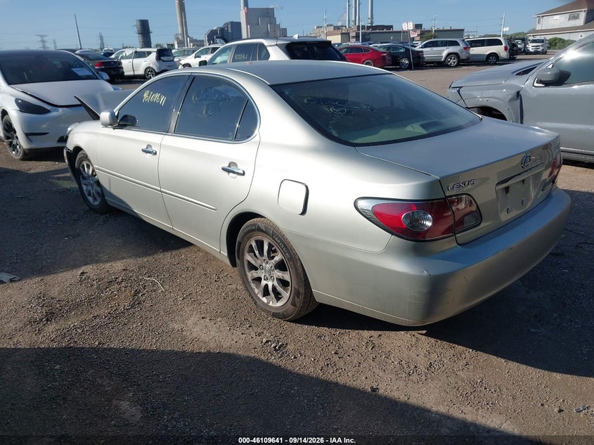LEXUS ES 330 2004 VIN JTHBA30GX45013057