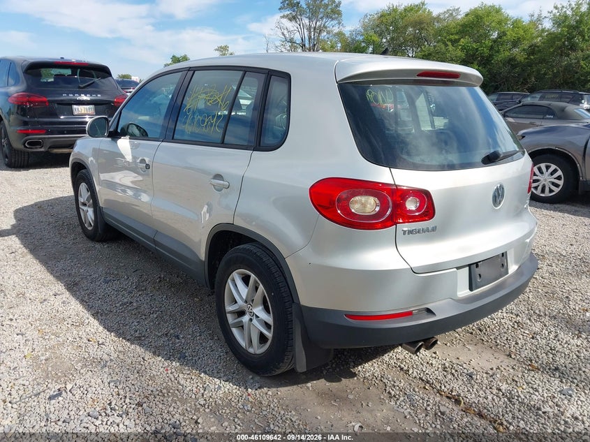 Vin: wvgbv7ax9bw527190, lot: 46609358, volkswagen tiguan s 20113